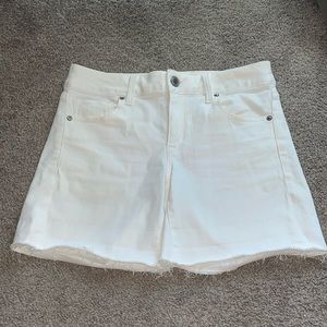 AE Ne(x)t Level High Denim Short Short — size 6